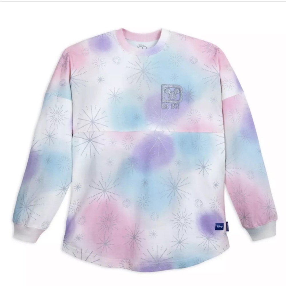 NWOT Disney Parks Disney100 Walt Disney World Spirit Jersey – XS ✨🎆